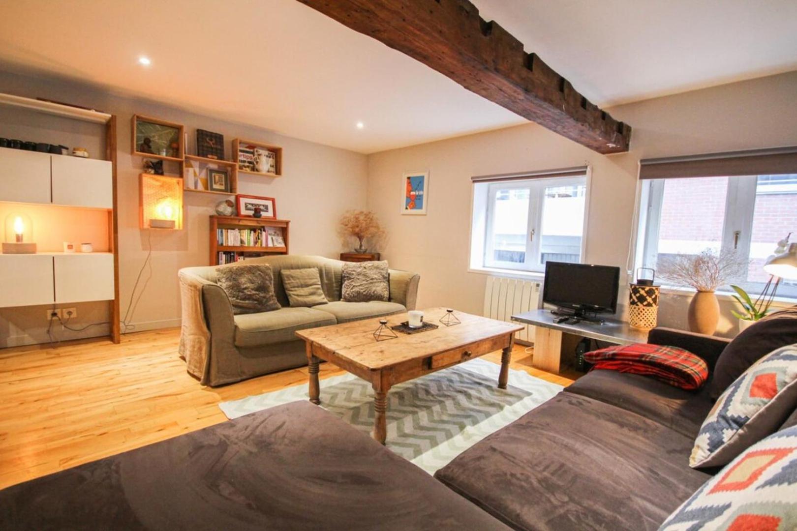 Apartamento Duplex In The Heart Of Old Lille Terrace + Parking Exterior foto