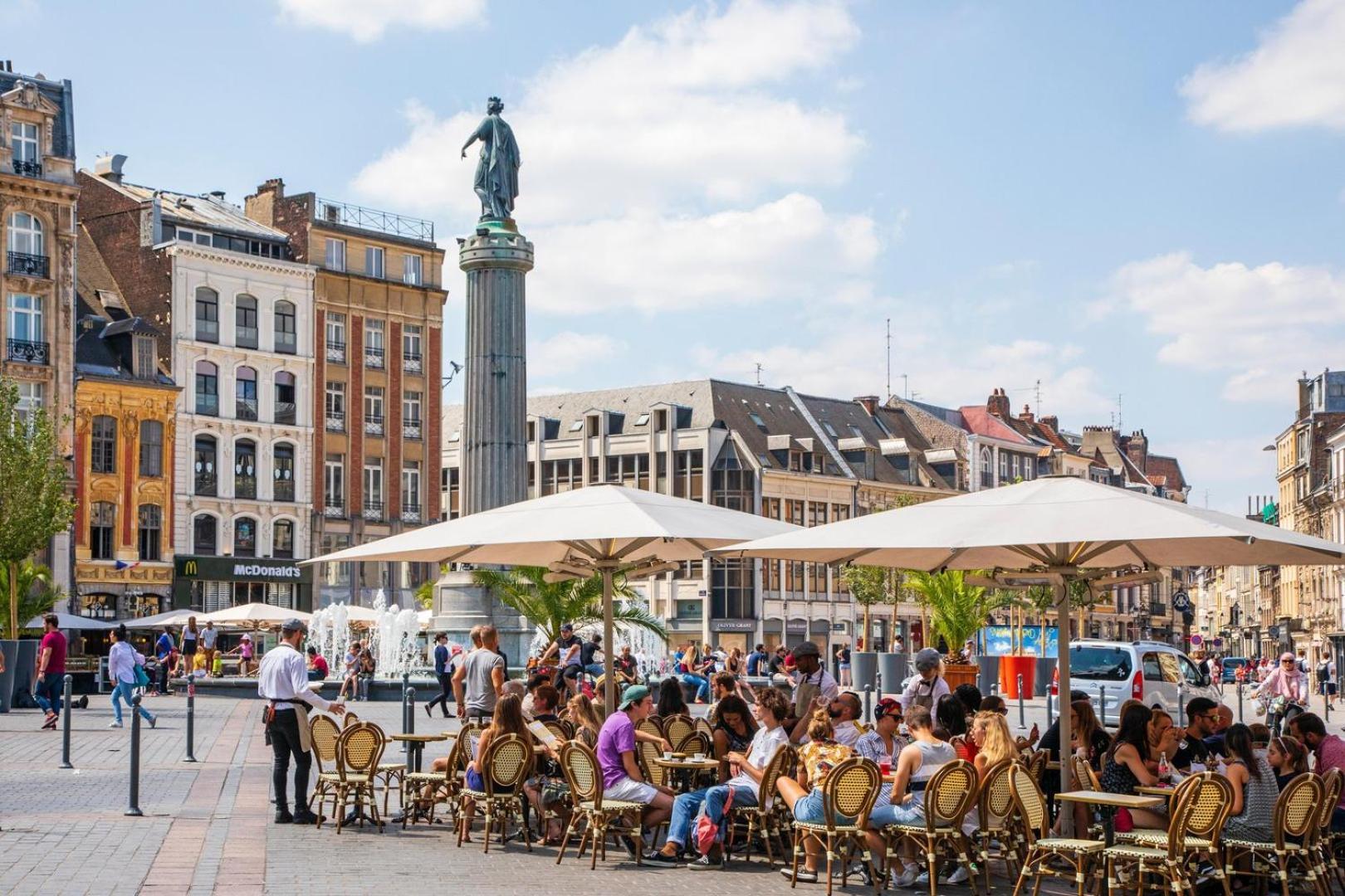 Apartamento Duplex In The Heart Of Old Lille Terrace + Parking Exterior foto