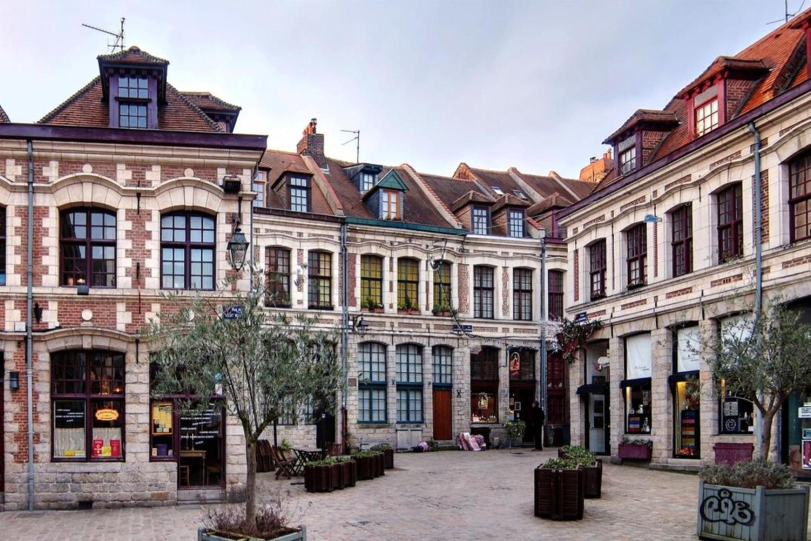 Apartamento Duplex In The Heart Of Old Lille Terrace + Parking Exterior foto